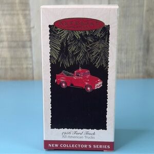 Hallmark Keepsake Ornament 1956 Ford Truck All American Trucks Handcrafted 1995